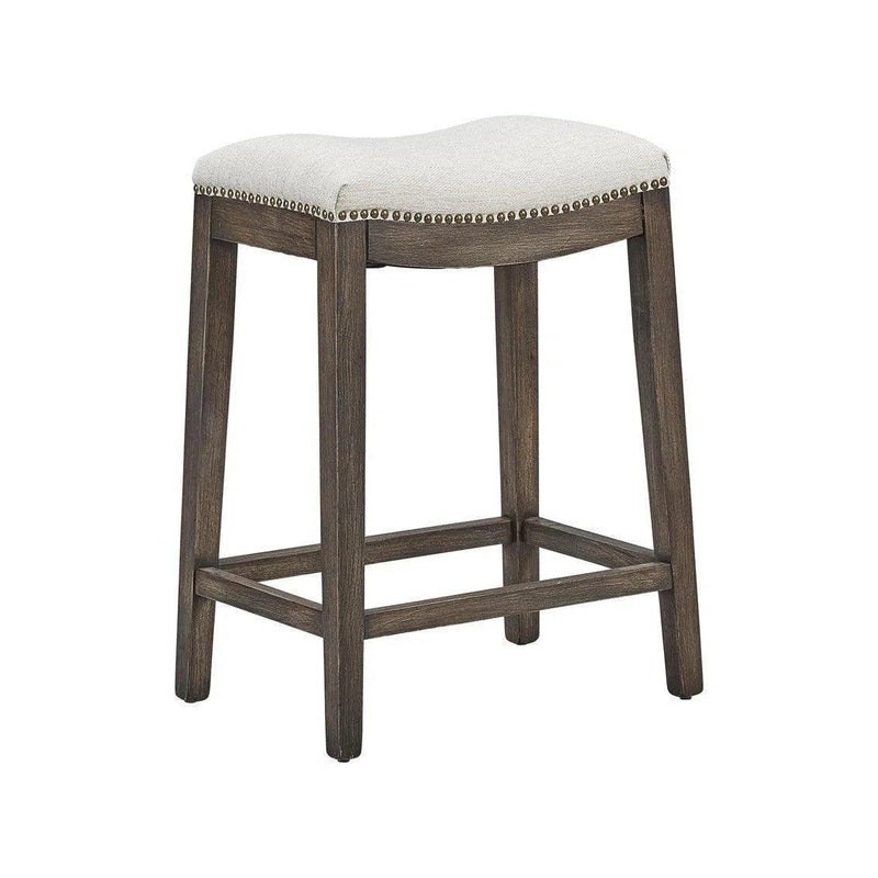 Creams Counter Stool Counter Stools LOOMLAN By Furniture Classics