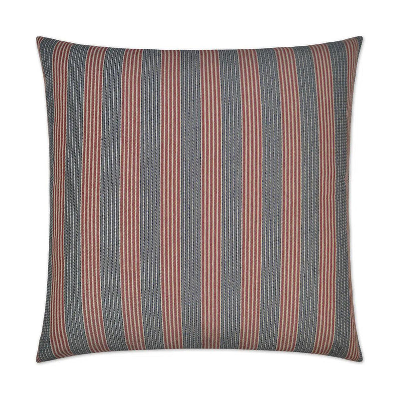 Creighton Garnet Red Throw Pillow With Insert Throw Pillows LOOMLAN By D.V. Kap