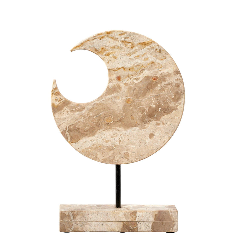 Crescent Marble Stand Statues & Sculptures LOOMLAN By Jamie Young