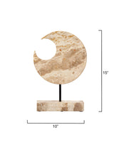 Crescent Marble Stand Statues & Sculptures LOOMLAN By Jamie Young