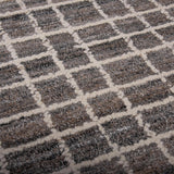 Cria Lines Dk.Brown Area Rugs For Living Room Area Rugs LOOMLAN By LOOMLAN