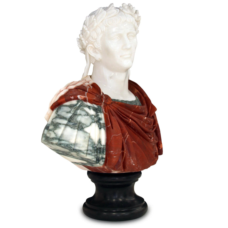 Cristos Marble Bust Sculpture Statues & Sculptures LOOMLAN By Currey & Co