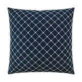 Crossroads Blue Throw Pillow With Insert Throw Pillows LOOMLAN By D.V. Kap