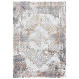 Croy Medallion Ivory Area Rugs For Living Room Area Rugs LOOMLAN By LOOMLAN