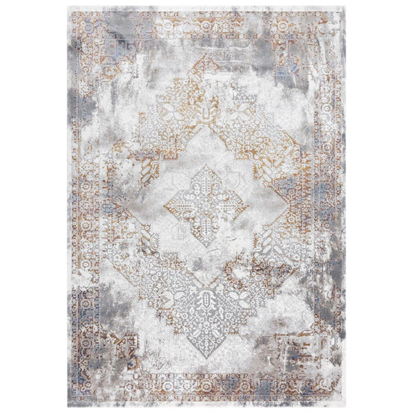 Croy Medallion Ivory Area Rugs For Living Room Area Rugs LOOMLAN By LOOMLAN