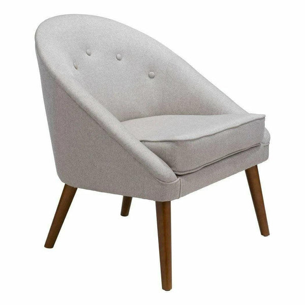 Cruise Accent Chair Gray Accent Chairs LOOMLAN By Zuo Modern