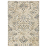 Crwt Floral Light Beige Large Area Rugs For Living Room Area Rugs LOOMLAN By LOOMLAN