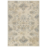 Crwt Floral Light Beige Large Area Rugs For Living Room Area Rugs LOOMLAN By LOOMLAN