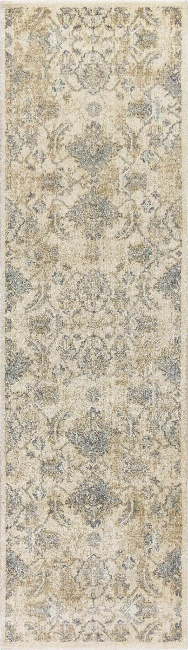 Crwt Floral Light Beige Large Area Rugs For Living Room Area Rugs LOOMLAN By LOOMLAN