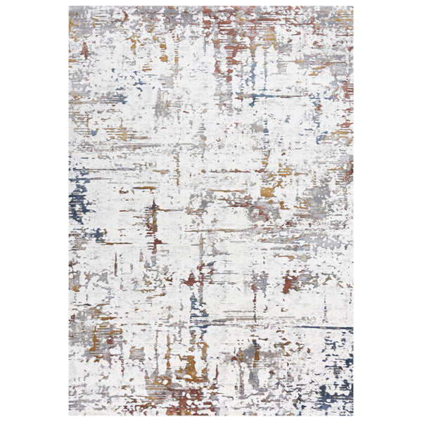 Cubi Abstract Ivory Area Rugs For Living Room Area Rugs LOOMLAN By LOOMLAN