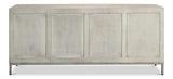 Cubist Four Door Sideboard Buffet for Dining Room Sideboards LOOMLAN By Sarreid