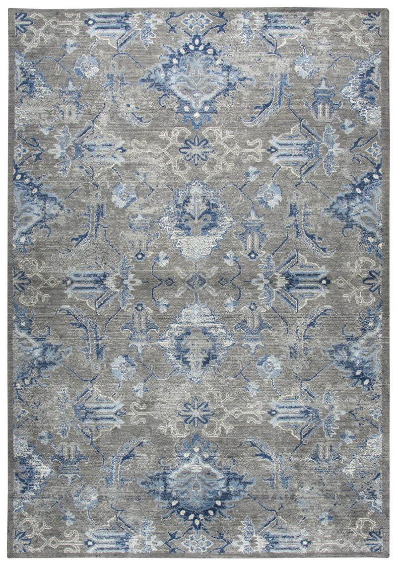 Cuca Floral Gray Large Area Rugs For Living Room Area Rugs LOOMLAN By LOOMLAN