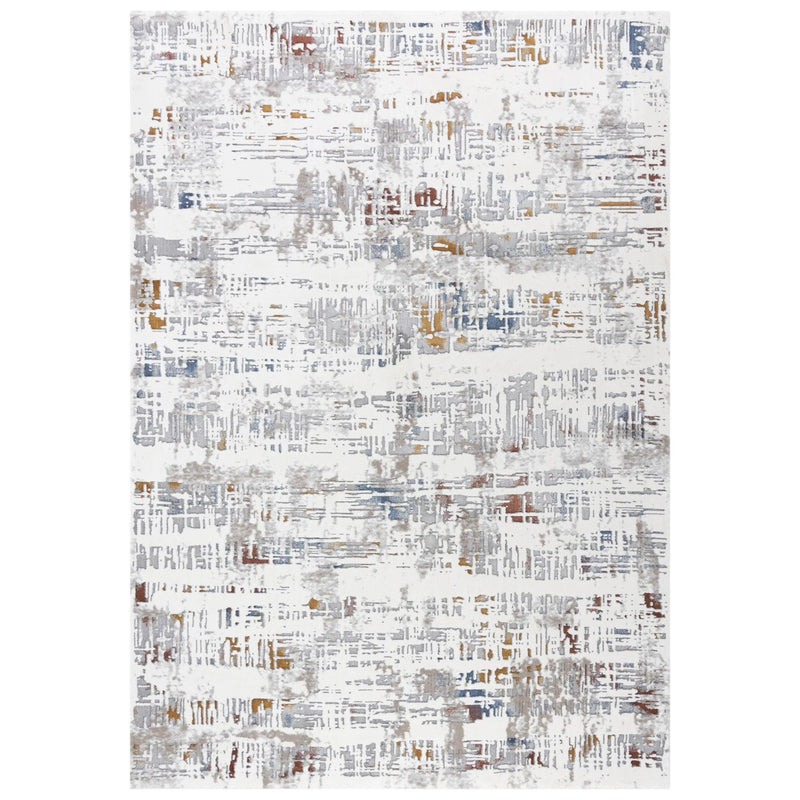 Cuck Abstract Ivory Area Rugs For Living Room Area Rugs LOOMLAN By LOOMLAN