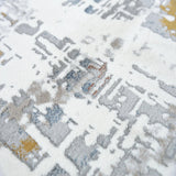 Cuck Abstract Ivory Area Rugs For Living Room Area Rugs LOOMLAN By LOOMLAN