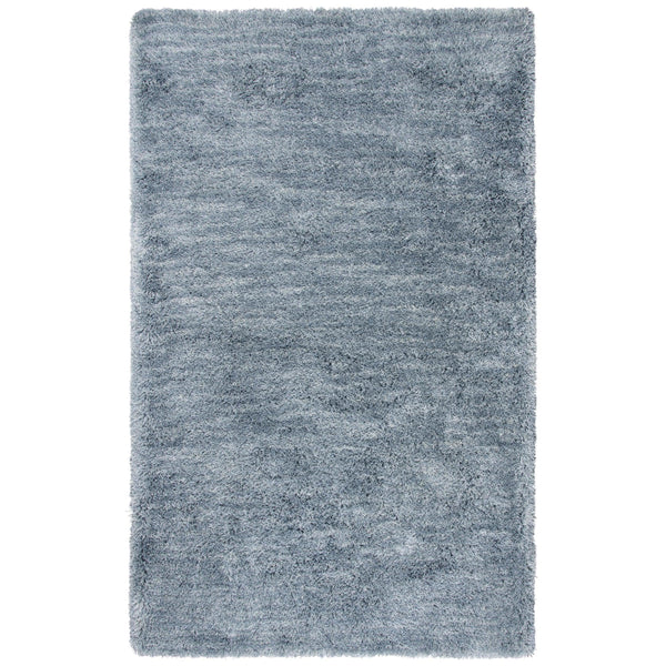 Cues Solid Blue Area Rugs For Living Room Area Rugs LOOMLAN By LOOMLAN