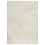 Cuit Solid Ivory Area Rugs For Living Room Area Rugs LOOMLAN By LOOMLAN