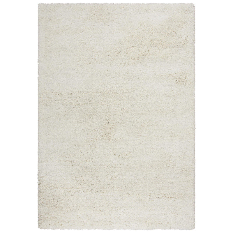 Cuit Solid Ivory Area Rugs For Living Room Area Rugs LOOMLAN By LOOMLAN