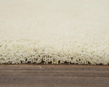 Cuit Solid Ivory Area Rugs For Living Room Area Rugs LOOMLAN By LOOMLAN