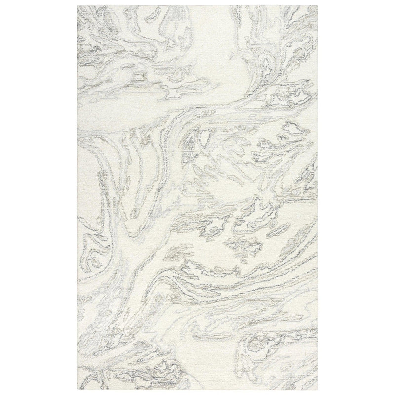 Cull Abstract Ivory Area Rugs For Living Room Area Rugs LOOMLAN By LOOMLAN