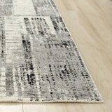 Cund Abstract Gray Large Area Rugs For Living Room Area Rugs LOOMLAN By LOOMLAN