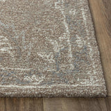 Cung Floral Brown Area Rugs For Living Room Area Rugs LOOMLAN By LOOMLAN