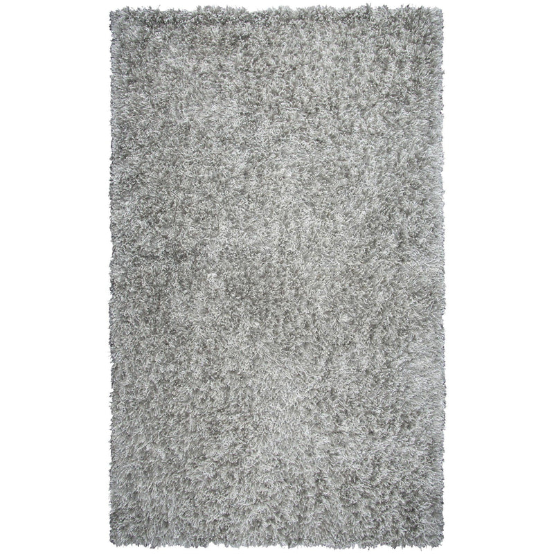 Cupe Light Gray Round Area Rug Area Rugs LOOMLAN By LOOMLAN