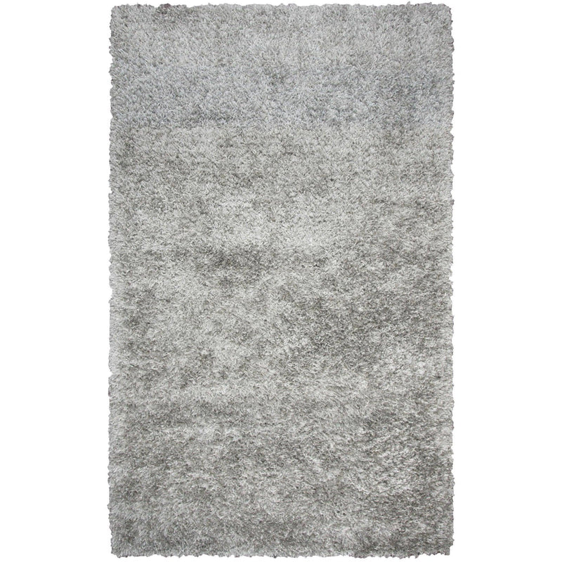 Curb Gray Round Area Rug Area Rugs LOOMLAN By LOOMLAN