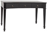 Curba Desk, Black Curved Desk With Drawers Home Office Desks LOOMLAN By Noir