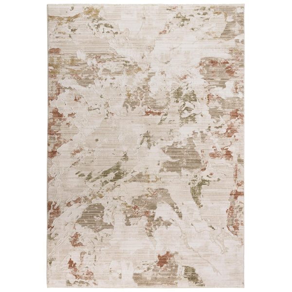 Cust Abstract Ivory Area Rugs For Living Room Area Rugs LOOMLAN By LOOMLAN