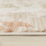 Cust Abstract Ivory Area Rugs For Living Room Area Rugs LOOMLAN By LOOMLAN