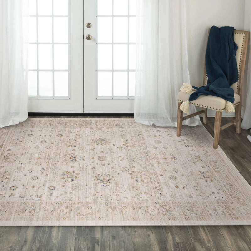 Cutt Floral Natural Area Rugs For Living Room Area Rugs LOOMLAN By LOOMLAN