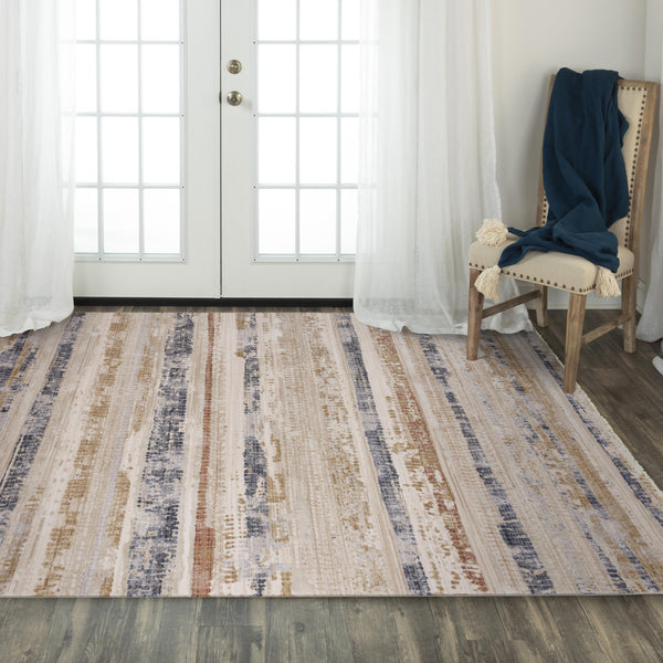 Cyne Stripe Natural Area Rugs For Living Room Area Rugs LOOMLAN By LOOMLAN