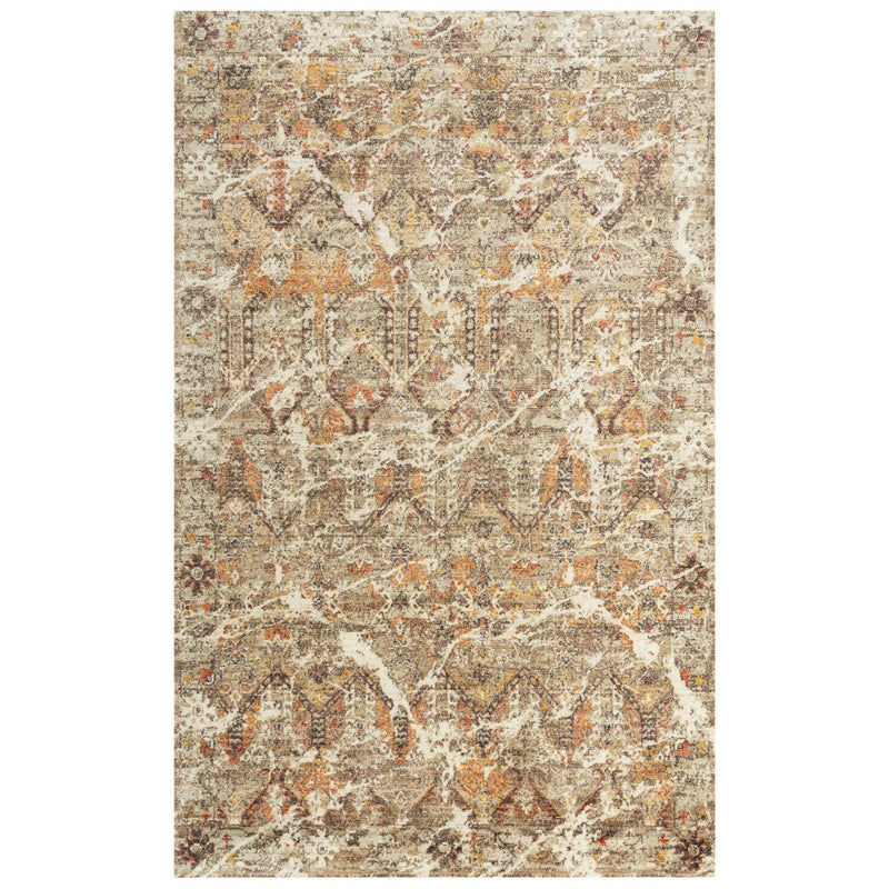 Cyng Geometric Brown/ Beige Large Area Rugs For Living Room Area Rugs LOOMLAN By LOOMLAN