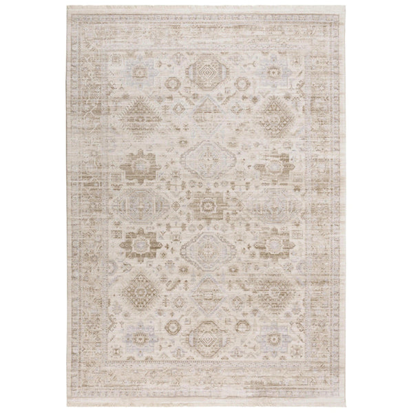 Cyra Floral Natural Area Rugs For Living Room Area Rugs LOOMLAN By LOOMLAN