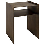 Cyrus Side Table, Aged Brass Side Tables LOOMLAN By Noir