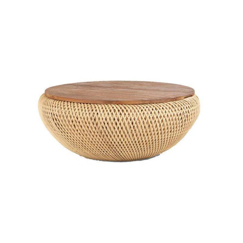 D-Bodhi Wave Coffee Table - Natural Coffee Tables LOOMLAN By LH Imports