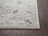 Dage Medallion Floral Beige Kitchen Hallway Runner Rug Area Rugs LOOMLAN By LOOMLAN