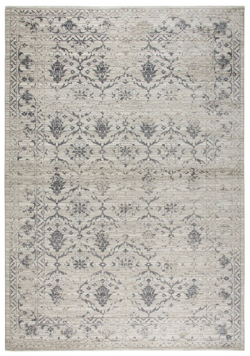 Dage Medallion Floral Beige Kitchen Hallway Runner Rug Area Rugs LOOMLAN By LOOMLAN