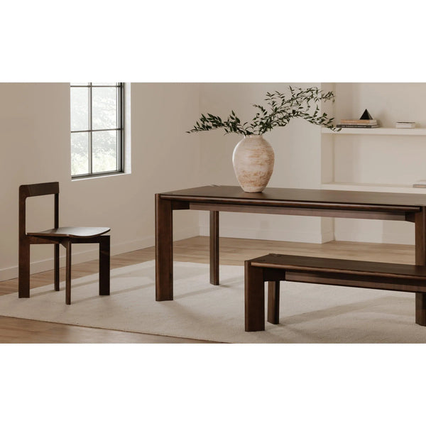 Daifuku Wood Dining Bench Bedroom Benches LOOMLAN By Moe's Home