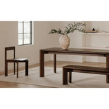 Daifuku Wood Rectangular Dining Table Dining Tables LOOMLAN By Moe's Home