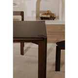 Daifuku Wood Rectangular Dining Table Dining Tables LOOMLAN By Moe's Home