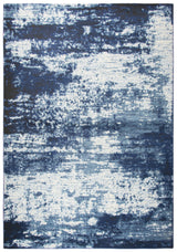 Dain Abstract Blue Kitchen Hallway Runner Rug Area Rugs LOOMLAN By LOOMLAN