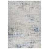 Dama Abstract Gray Kitchen Hallway Runner Rug Area Rugs LOOMLAN By LOOMLAN