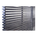 Damani Wood and Aluminum Screen Room Dividers LOOMLAN By Moe's Home