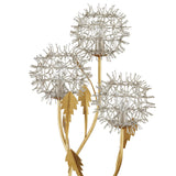 Dandelion Silver & Gold Table Lamp Table Lamps LOOMLAN By Currey & Co