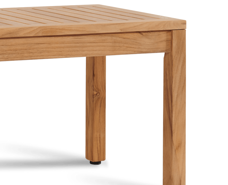 Dane 2-Person Teak Outdoor Bench Outdoor Benches LOOMLAN By HiTeak