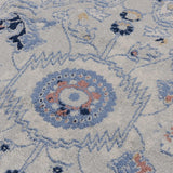 Dann Medallion Blue Kitchen Hallway Runner Rug Area Rugs LOOMLAN By LOOMLAN