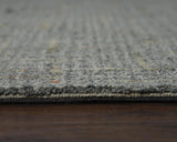 Daps Checkered Gray Area Rugs For Living Room Area Rugs LOOMLAN By LOOMLAN