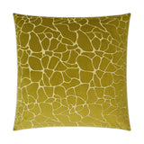 Dare Sulfur Yellow Throw Pillow With Insert Throw Pillows LOOMLAN By D.V. Kap