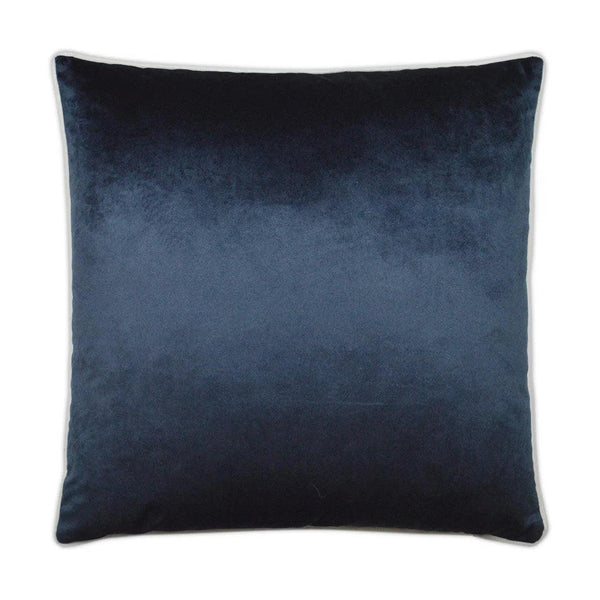 Darling Indigo Blue Throw Pillow With Insert Throw Pillows LOOMLAN By D.V. Kap